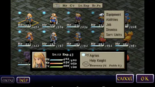 FINAL FANTASY TACTICS : WotL 8