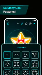 Finger Spinner: Glow Art Draw 6