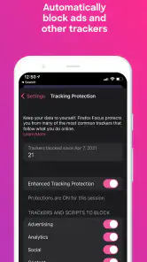Firefox Focus: No Fuss Browser screenshot