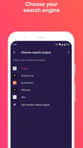 Firefox Focus: No Fuss Browser screenshot