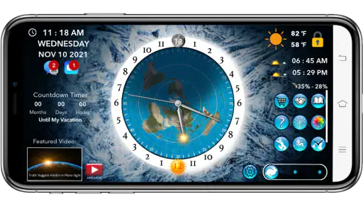 Flat Earth Sun & Moon Clock 1