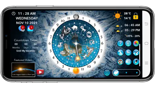 Flat Earth Sun & Moon Clock 4