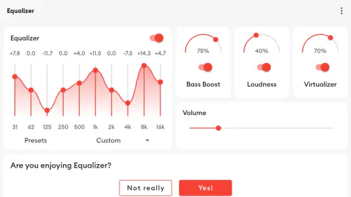 Flat Equalizer - Bass Booster 7