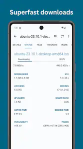Flud - Torrent Downloader screenshot