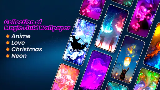 Fluid Magic: 3D Live Wallpaper 8
