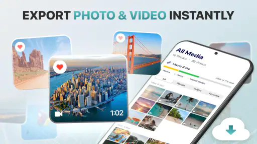 Fly Go 4 Drone Camera Control 7