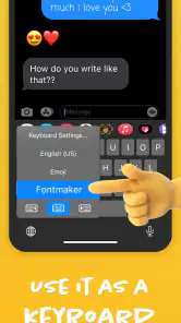 Fontmaker - Font Keyboard App screenshot
