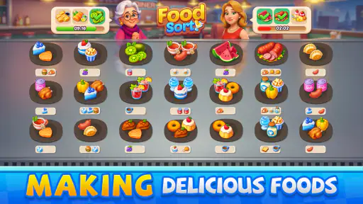 Food Sort: Puzzle Game 3