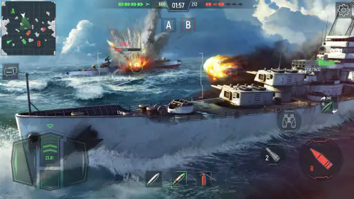Force of Warships: Ship Games 4
