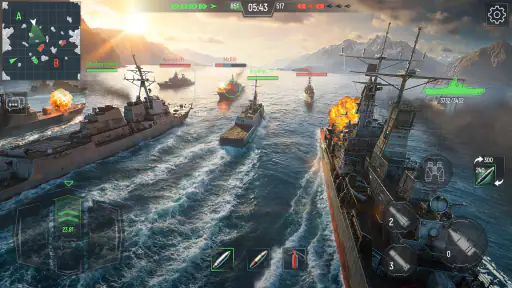 Force of Warships: Ship Games 5