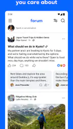 Forum, a Facebook app 2