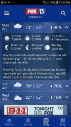 FOX 13 Tampa: SkyTower Weather 4