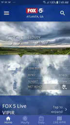 FOX 5 Storm Team Weather Radar 1