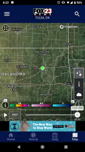 FOX23 Weather screenshot