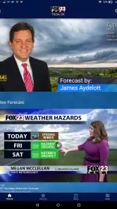 FOX23 Weather screenshot