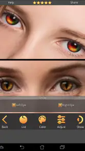 FoxEyes - Change Eye Color screenshot