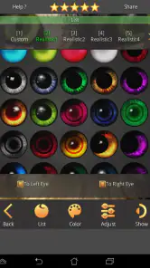 FoxEyes - Change Eye Color screenshot