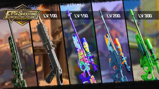 FPS Shooting: 3D Sniper Range 7