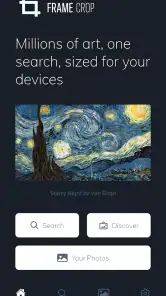Frame Crop - Samsung Frame TV screenshot