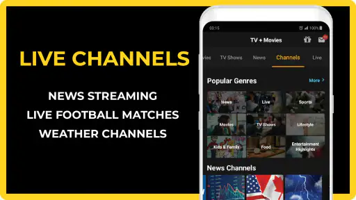FREECABLE© TV App: Shows, News 6
