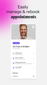 Fresha for customers screenshot