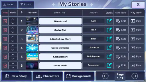 Gacha Story - VN Creator 2