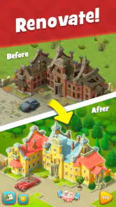 Gardenscapes screenshot