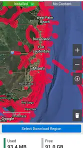 Garmin ActiveCaptain® screenshot