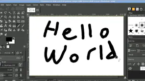 GIMP screenshot