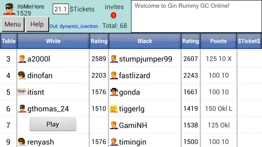 Gin Rummy GC Online 2