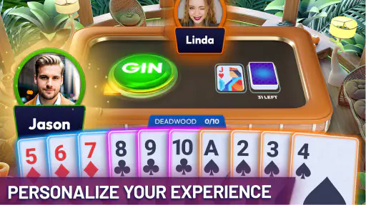 Gin Rummy Masters: Card Game 8