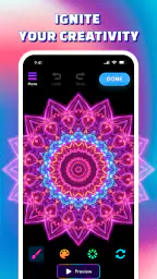 Glow Art Drawing - Doodle App 1