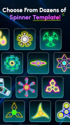 Glow Finger Spinner Art App 5