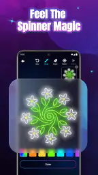 Glow Spinner: Finger Draw Art 2