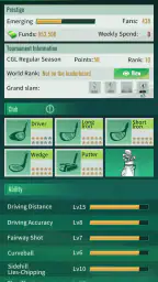 Golf Rising Star : Career Sim 8
