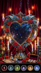Gothic Symbols Color by Number 5