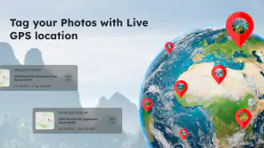 GPS Camera with Time Stamp screenshot