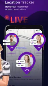 GPS Location Tracker Phone App screenshot