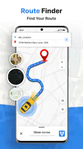 GPS Maps Voice Navigation screenshot