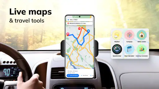 GPS Maps Voice Navigation App 7