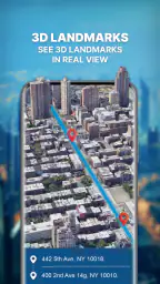 GPS Navigation: Road Map Route 3
