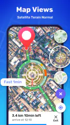 GPS Navigation Route Finder 3