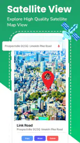 GPS Satellite Maps: Live Earth screenshot