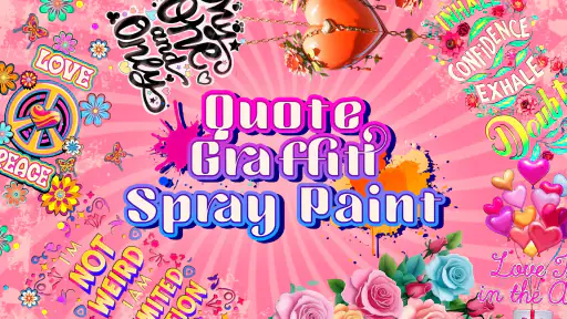 Graffiti Quote Color by number 8