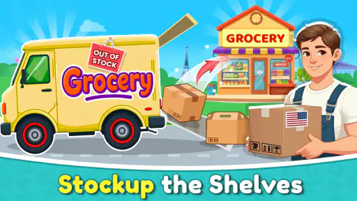 Grocery Market Cashier Store 8