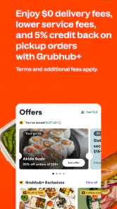 Grubhub: Food Delivery screenshot