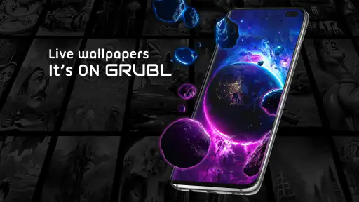 GRUBL™ 4D Live Wallpapers + AI 2