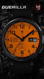 GUERILLA - Analog watch face 1