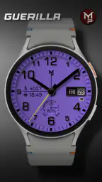 GUERILLA - Analog watch face 4