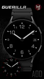 GUERILLA - Analog watch face 7
